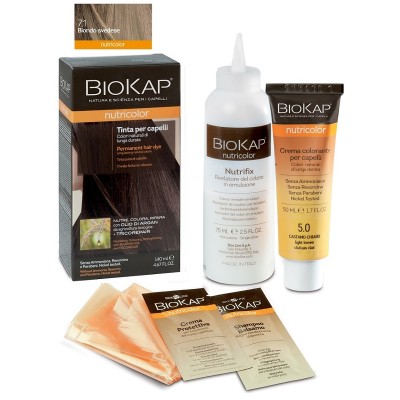 
BIOS LINE SPA Bios Line BioKap Nutricolor Tinta Confezione da 140ml Colore 7,1 Biondo Svedese
