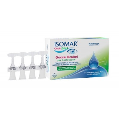 Isomar Occhi Plus Monodose Gocce Oculari 30 Flaconcini