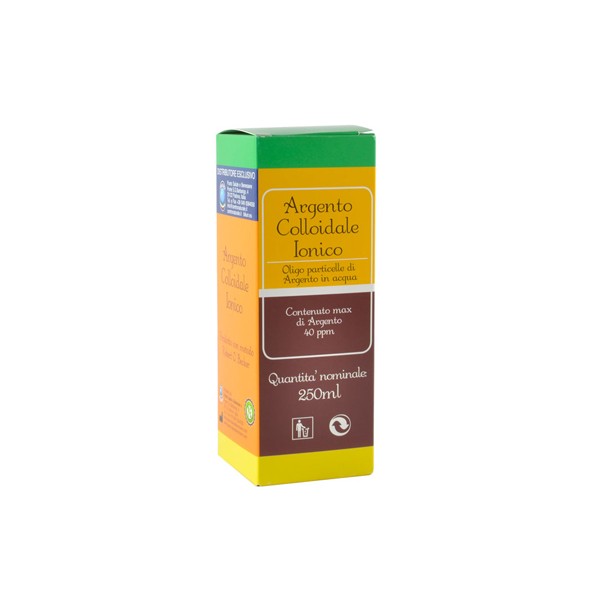 Argento Colloidale Ionico 40 ppm 250 ml