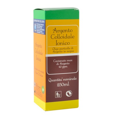 Argento Colloidale Ionico 40 ppm 250 ml