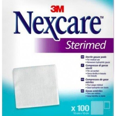 Compressse Di Garza Sterile Nexcare Sterimed Cotone idrofilo 36x40cm Multilingual 12 Pezzi