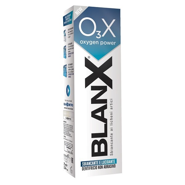 COSWELL SpA Blanx O3X - Dentifricio Sbiancante E Lucidante 75 ml