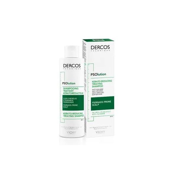 Vichy Dercos PSOlution Shampoo Trattamento Cheratoriduttore 200 ml