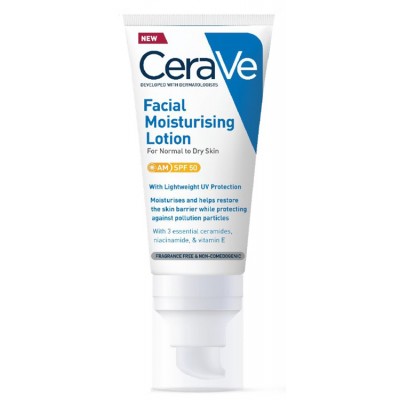 Cerave Crema Idratante Viso Con Protezione Solare Spf 50+ 50ml