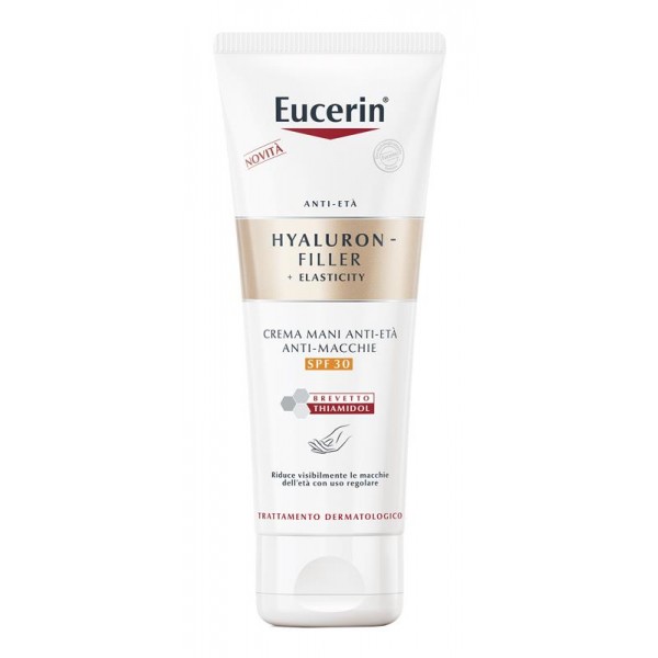 Eucerin Hyaluron Filler + Elasticity Crema Mani Anti Macchie 75ml
