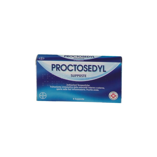 PROCTOSEDYL*6SUPPOSTE