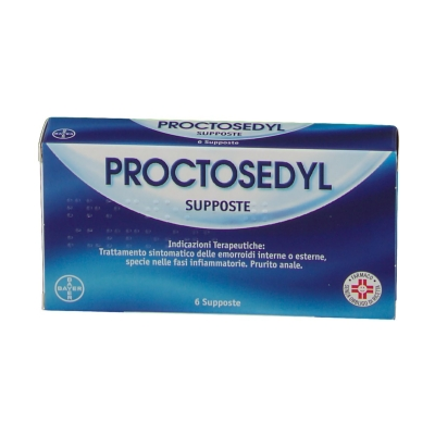 PROCTOSEDYL*6SUPPOSTE