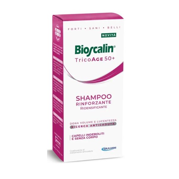 Bioscalin Tricoage Shampoo Rinforzante Ridensificante 200ml