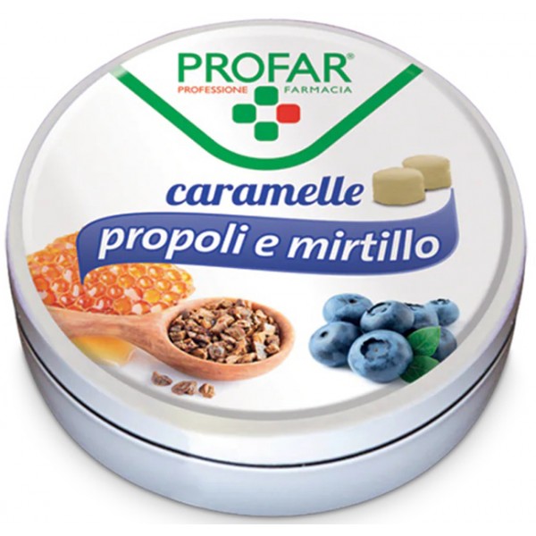 Profar Caramelle Al Mirtillo E Propoli 40g