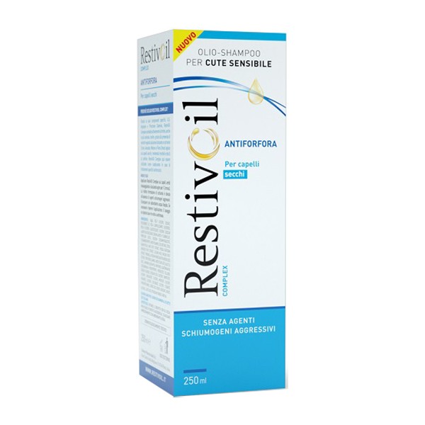 Restivoil Olio Shampoo Complex Antiforfora Capelli Secchi 250ml