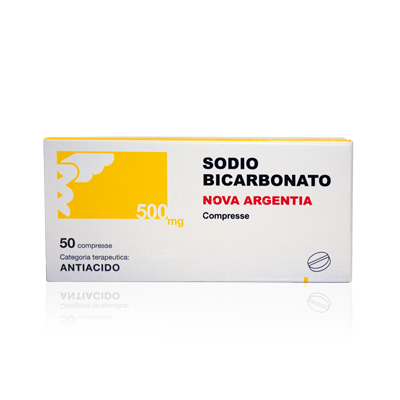 Nova Argentia Sodio Bicarbonato 500mg 50 Compresse