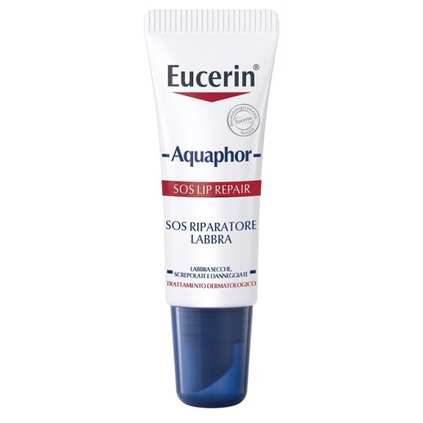 Eucerin Aquaphor SOS Trattamento Riparatore Labbra 10ml
