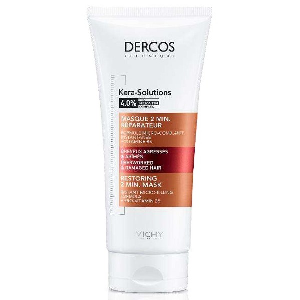 Vichy Dercos Kera Solutions Maschera Riparatrice Capelli Secchi 200 ml