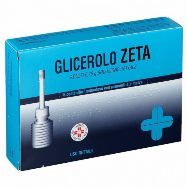 Glicerolo Zeta 6,75g  6 Contenitori Monodose