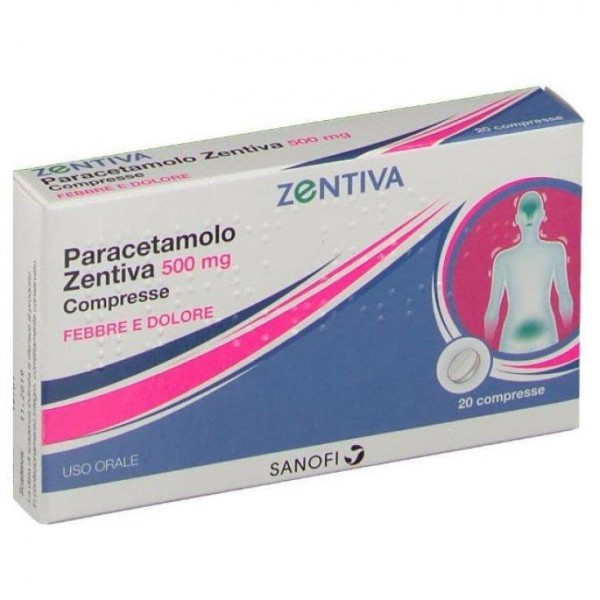 PARACETAMOLO ZEN*20CPR 500MG