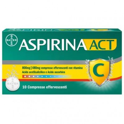 AspirinaAct 10 Compresse effervescenti