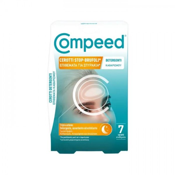 Compeed Cerotti Stop Brufoli Detergenti 7  pezzi