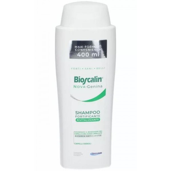 Bioscalin Nova Genina Shampoo Fortificante Rivitalizzante Formato Maxi Convenienza 400ml