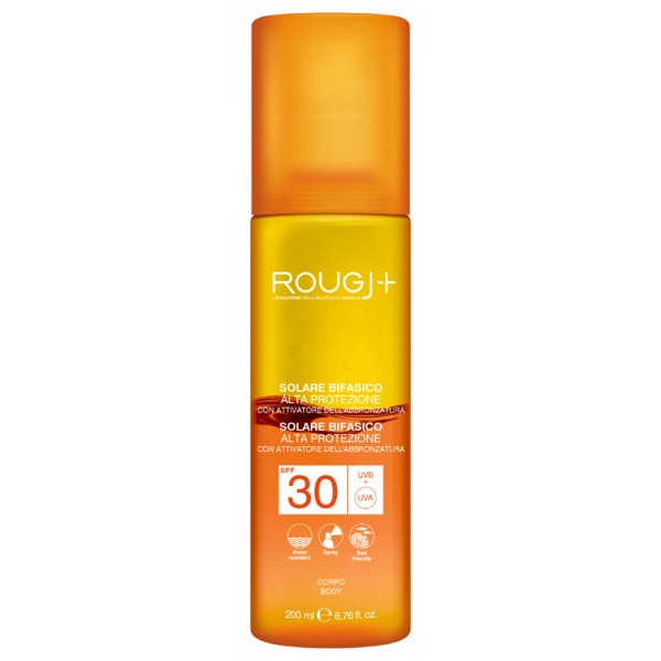 Rougj Solare SPF30 Solare Bifasico Alta Protezione 200ml