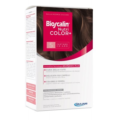 Bioscalin Nutri Color+ Colorazione Permanente N. 5 Castano Chiaro
