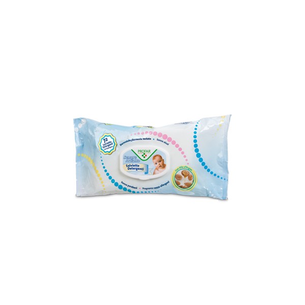 Profar Sempre Asciutto con Olio di Argan 72 Salviette Detergenti