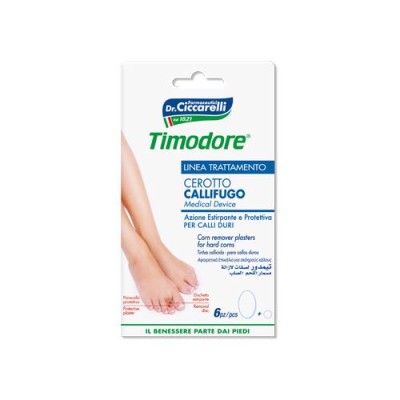 Timodore Cerotto Callifugo Per Calli Duri 6 Pezzi