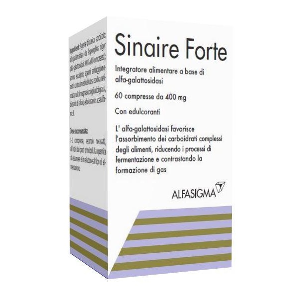 Sinaire Forte Contro Gas Intestinale 60 compresse