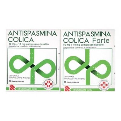 Antispasmina Colica 10mg+10mg 30 compresse rivestite