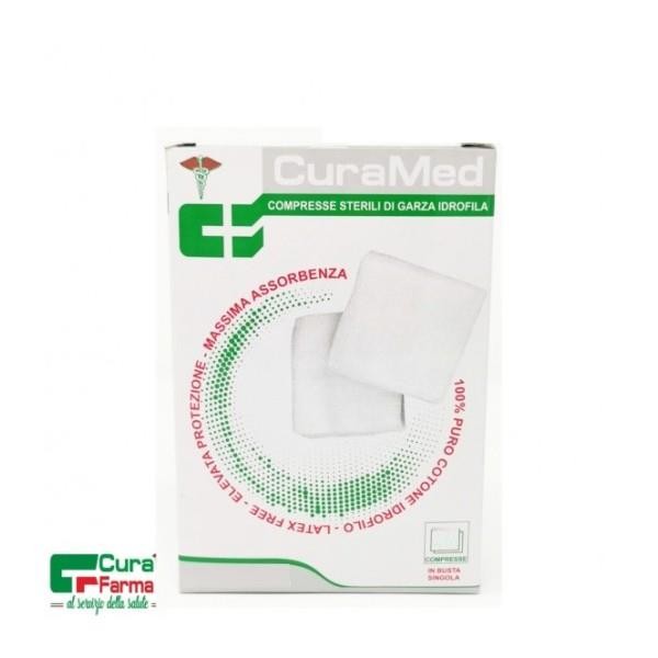 CURA MEDIC GARZA 8X10CM 6PZ