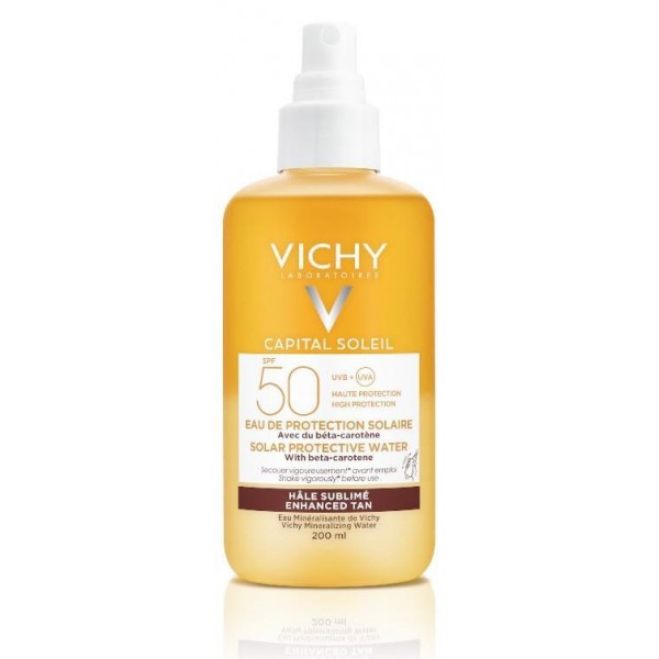 Vichy Capital Soleil Acqua Solare SPF 50 Abbronzante 200 ml
