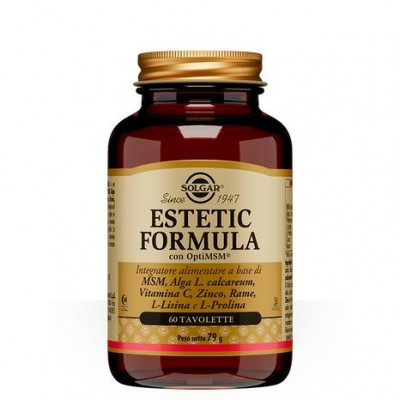 Solgar Estetic Formula Integratore Capelli Pelle e Unghie 60 Tavolette
