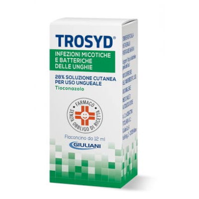 Trosyd 28% Soluzione Cutanea Per Uso Ungueale Tioconazolo 12 ml