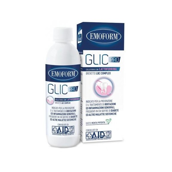 Emoform Glic Pro Collutorio per Irritazioni Gengivali 300ml