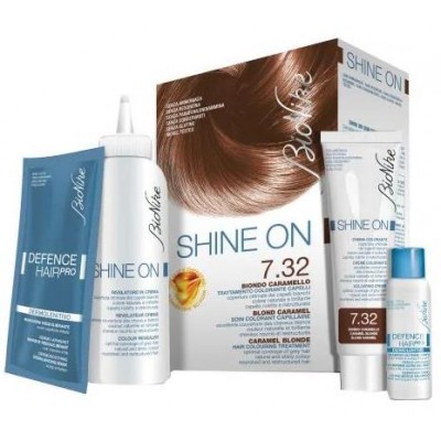 Bionike Shine On 7.32 Biondo Caramello Trattamento Colorante Capelli
