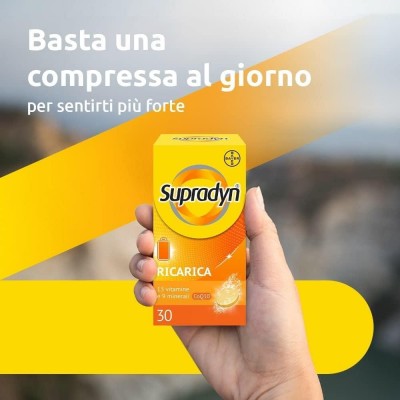 Bayer Spa Supradyn Ricarica 30 Compresse Effervescenti