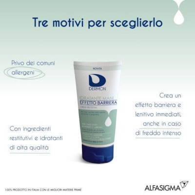 Dermon Idratante Mani Effetto Barriera Crema Mani 100 ml