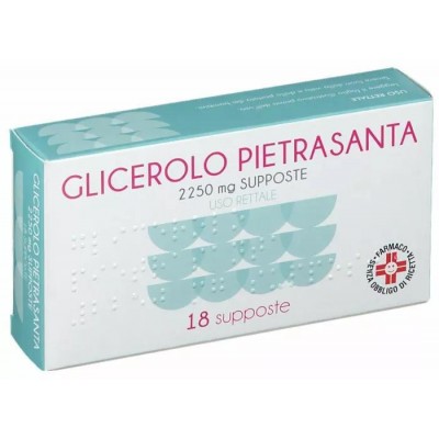 Glicerolo pietrasanta adulti 2250 mg 18 supposte