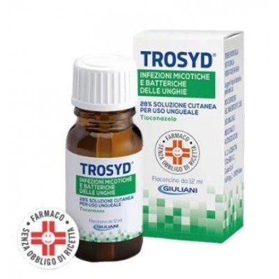 Trosyd 28% Soluzione Cutanea Per Uso Ungueale Tioconazolo 12 ml