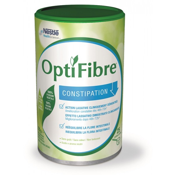 OptiFibre Constipation Per l'Equilibrio della Flora Intestinale 125 g