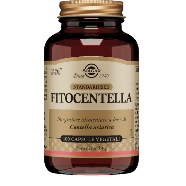 Solgar Fitocentella Integratore Cellulite 100 Capsule Vegetali