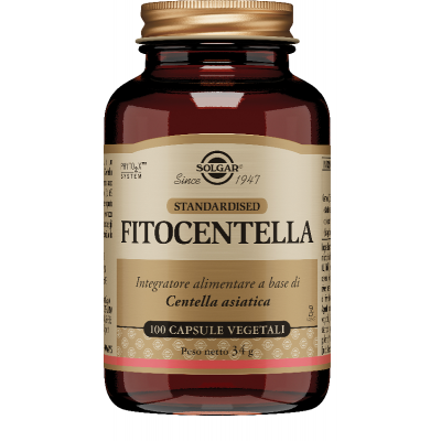 Solgar Fitocentella Integratore Cellulite 100 Capsule Vegetali