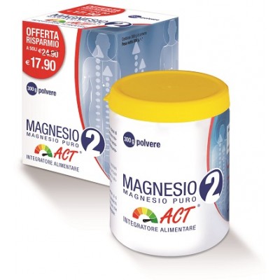 MAGNESIO 2 ACT PURO POLV 300G