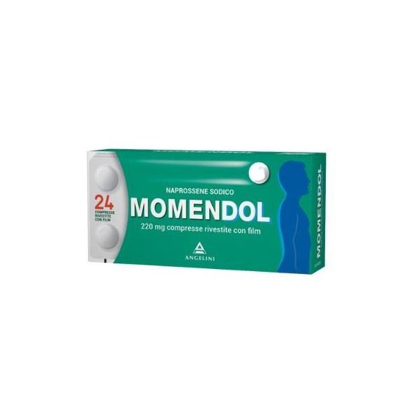 Momendol Compresse Naprossene 24 Compresse Rivestite 220 mg