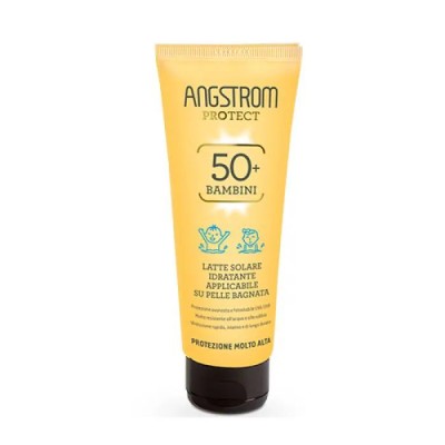 Angstrom Bambini Protezione 50+ Latte Solare Idratante Pelle Bagnata 250ml