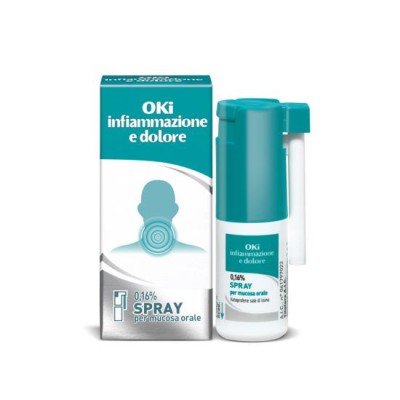 Oki Infiammazione E Dolore Spray 0,16% Antinfiammatorio 15 ml
