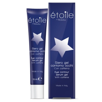 Rougj Etoile Siero Gel Contorno Occhi Ultra Rinfrescante con Caffeina 15ml