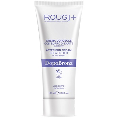 Rougj DopoBronz Crema Doposole con Burro di Karité Viso e Corpo 100 ml