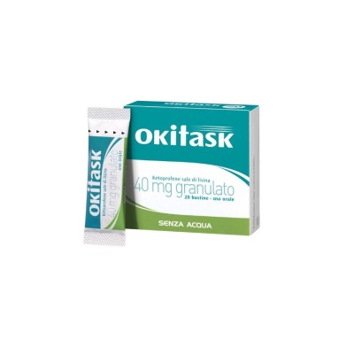 Okitask Soluzione Orale Granulato Antinfiammatorio 20 Bustine 40 mg