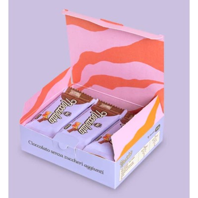 Choco Zero Nocciolato Fondente Intenso e autentico ideale per diete e diabetici 25 grammi