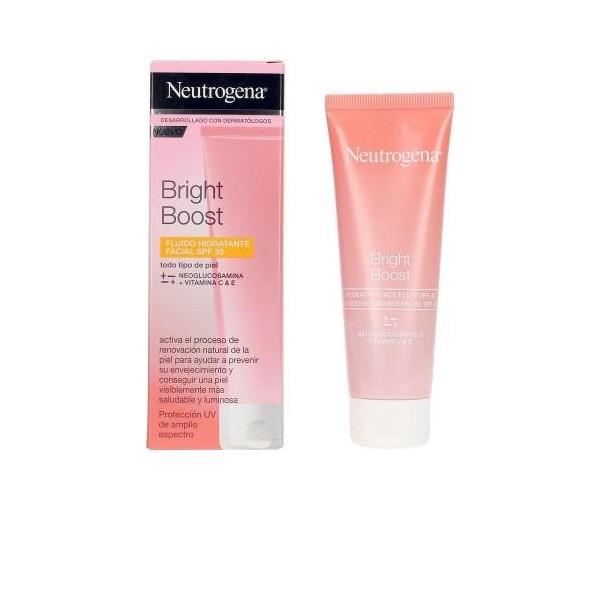 Neutrogena Bright Boost Fluido Viso Idratante SPF30 50ml